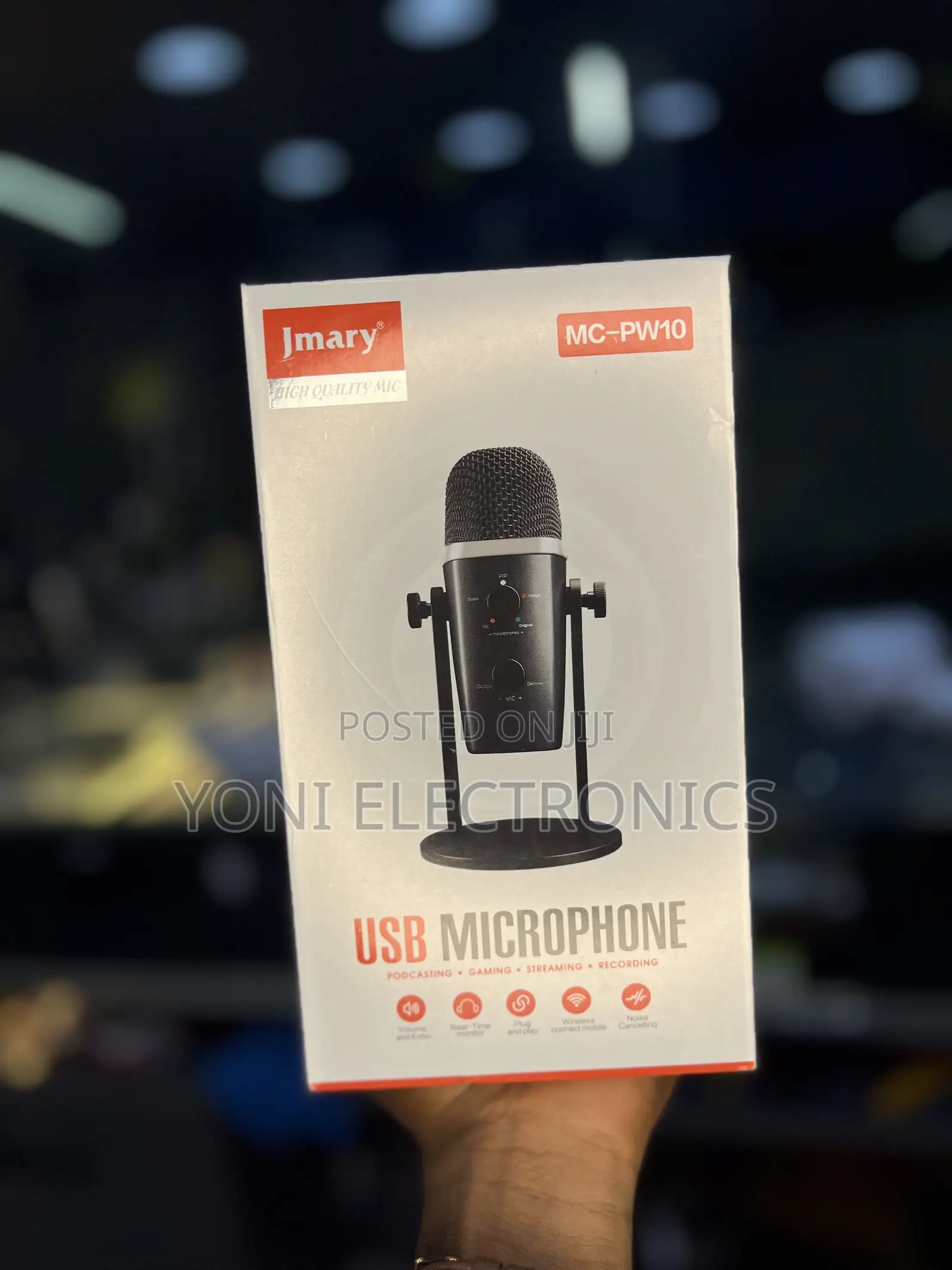 Jmary MC-PW10 High-Quality USB Condenser Microphone
