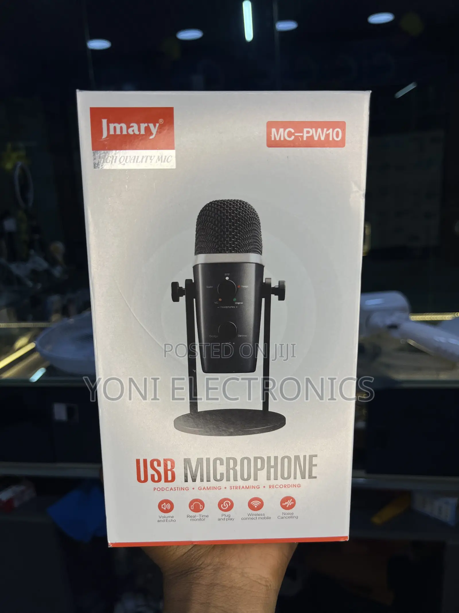 Jmary MC-PW10 High-Quality USB Condenser Microphone