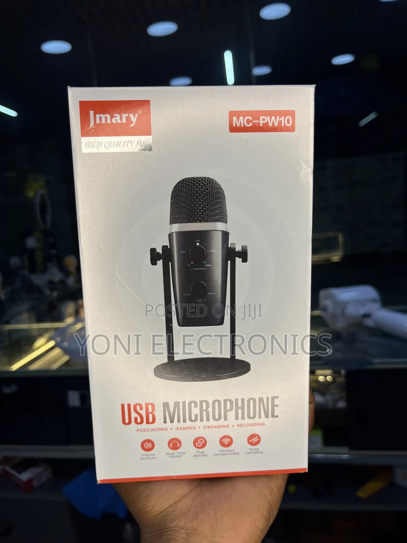 Jmary MC-PW10 High-Quality USB Condenser Microphone