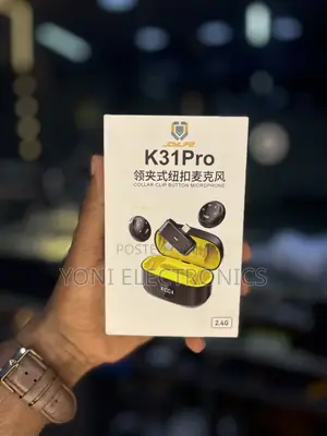 Joyroom/Joylife K31Pro 2.4G Wireless Collar Clip Button Microphone