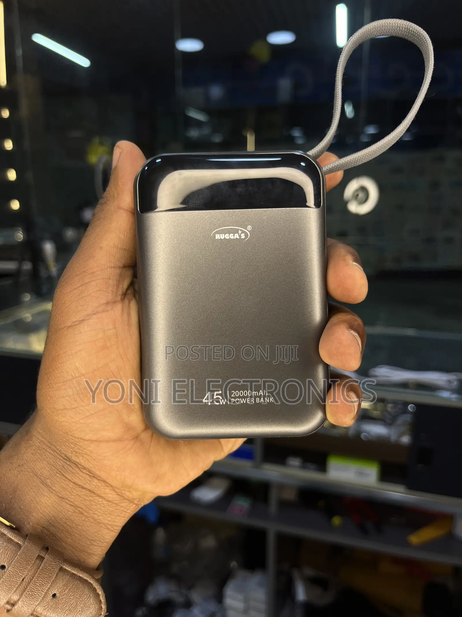Rugga's 45W 20,000mAh Fast Charging Power Bank