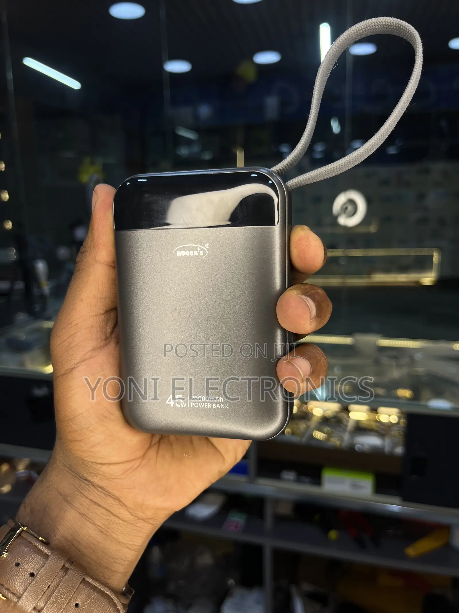 Rugga's 45W 20,000mAh Fast Charging Power Bank