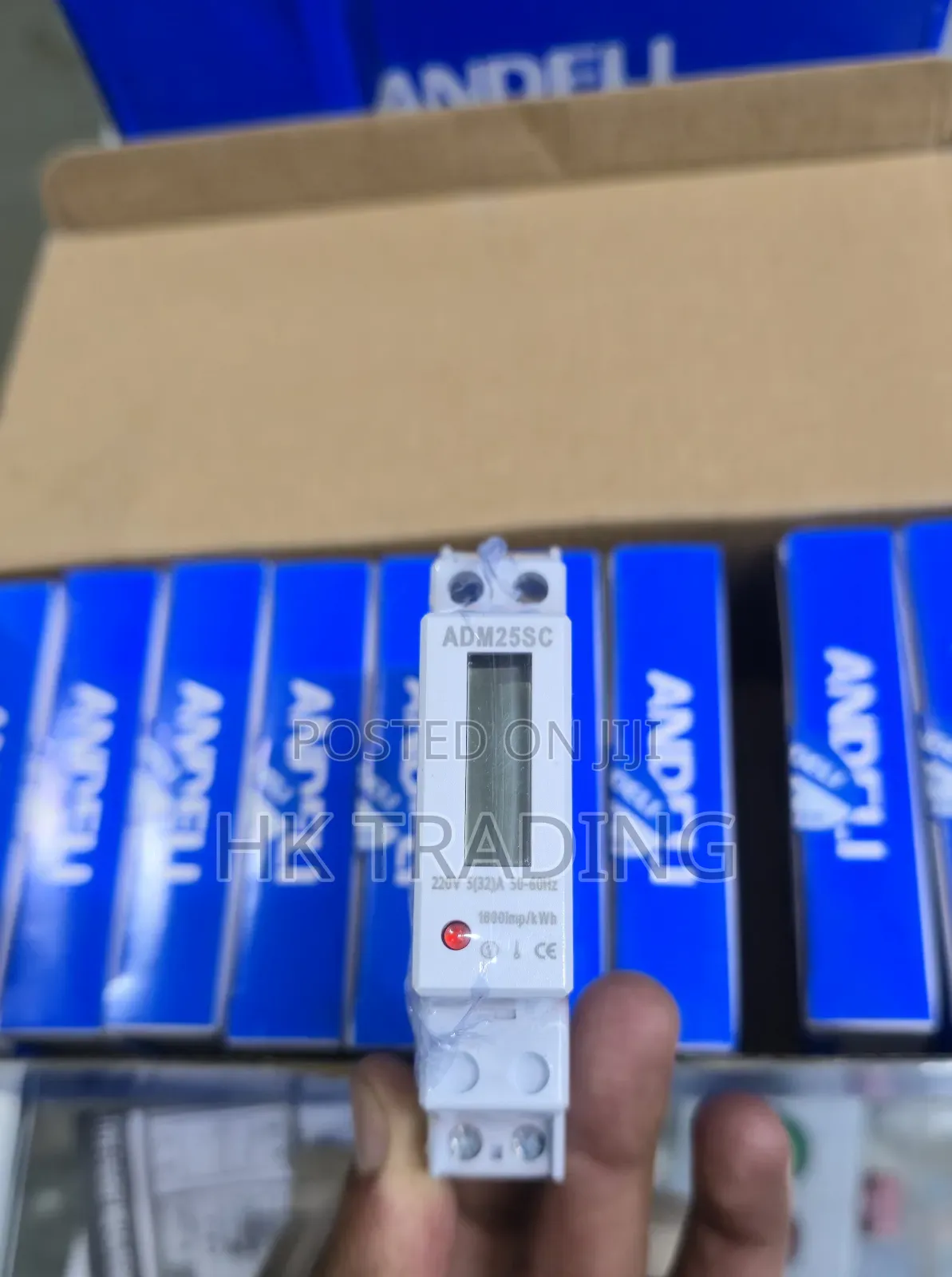 ኤሌክትሪክ ፍጆታ ቆጣሪ Energy Meter KWH