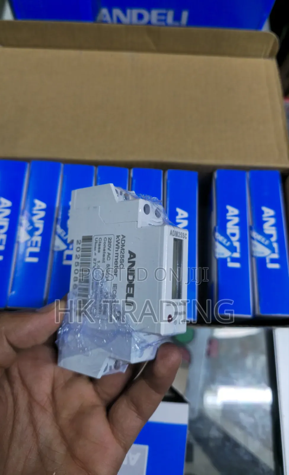 ኤሌክትሪክ ፍጆታ ቆጣሪ Energy Meter KWH
