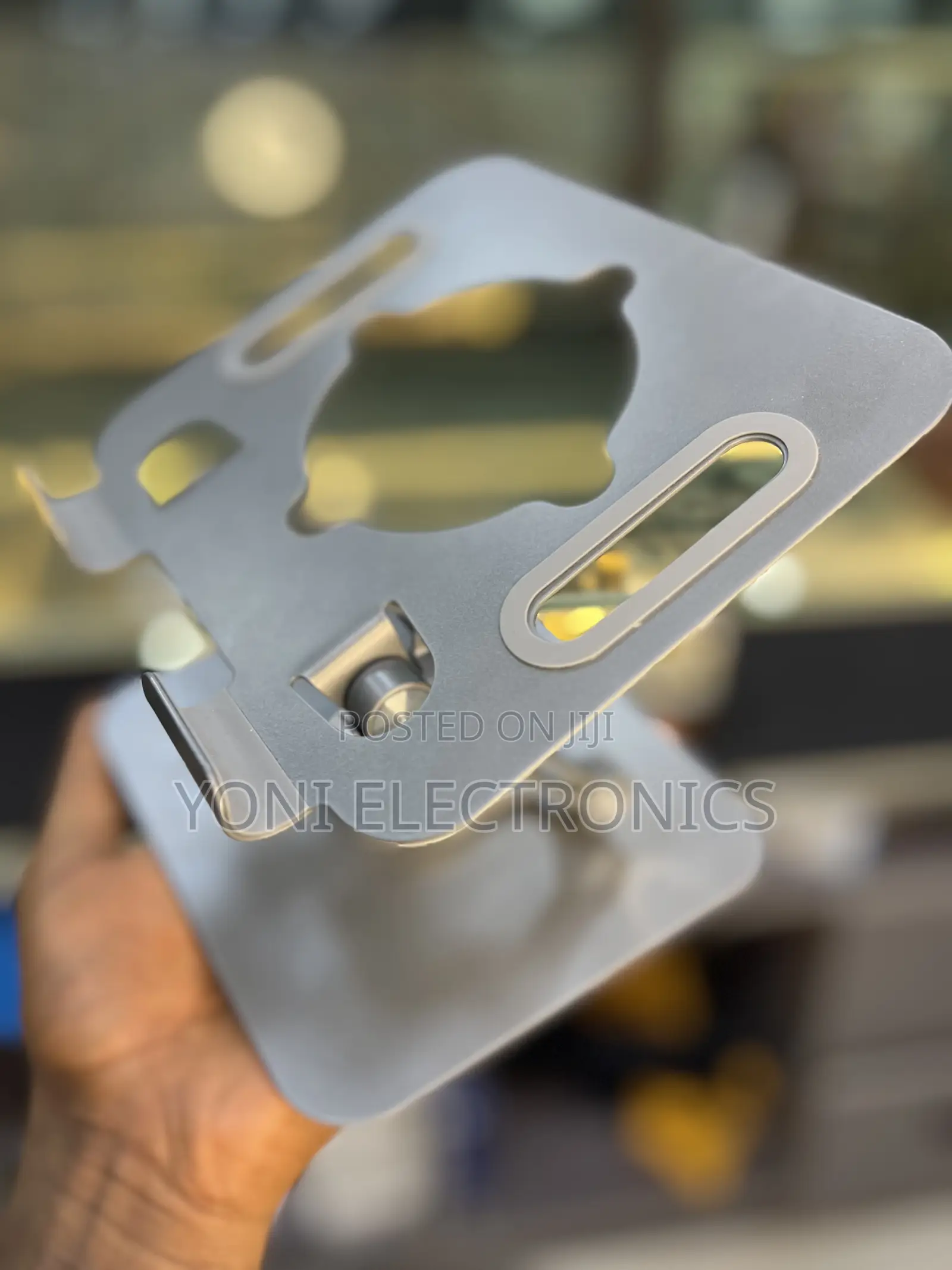 360-Degree Swivel Heavy-Duty Aluminum Laptop Tablet Desk Stand