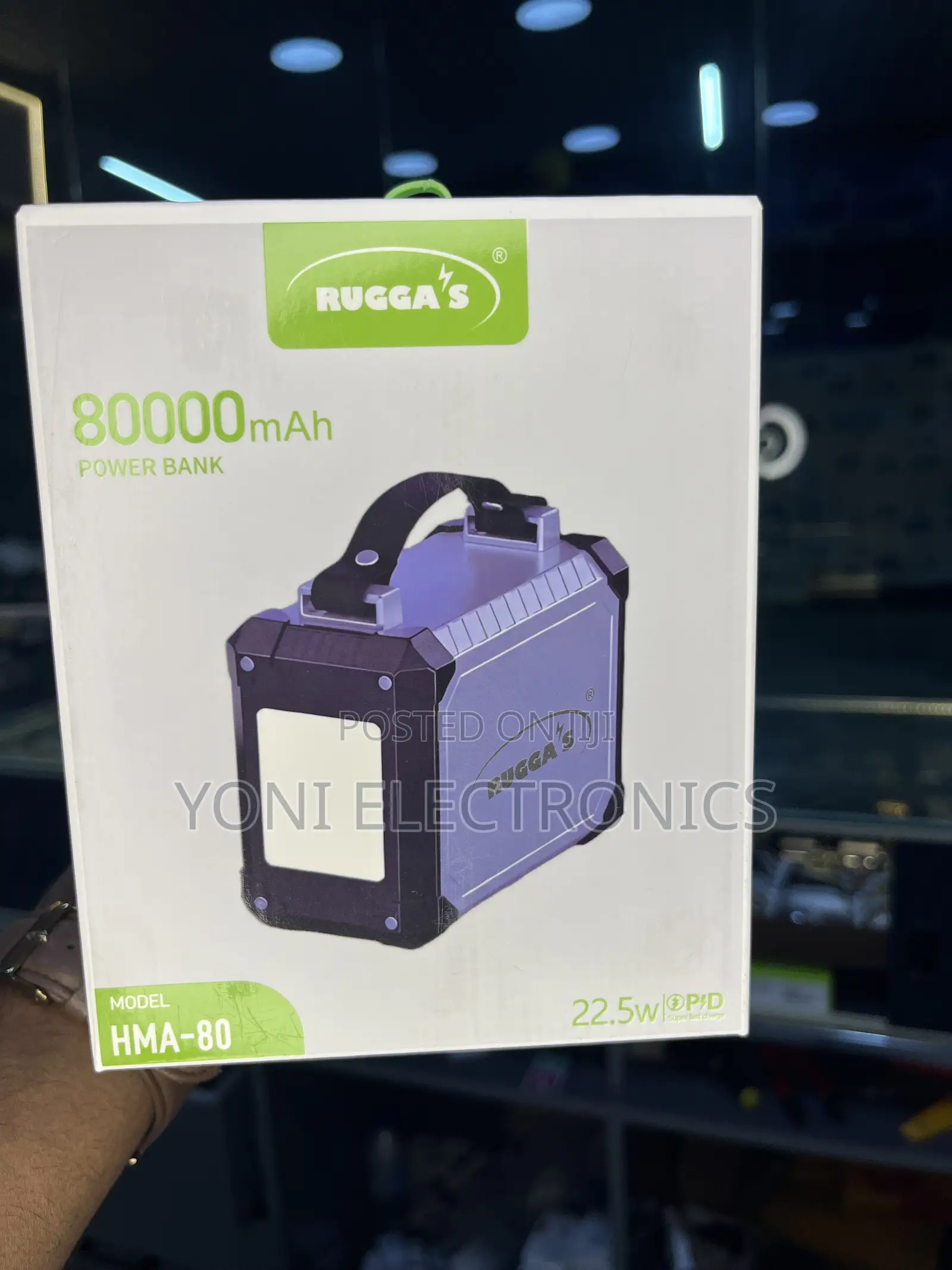 Rugga's HMA-80 80,000mAh 22.5W Power Bank