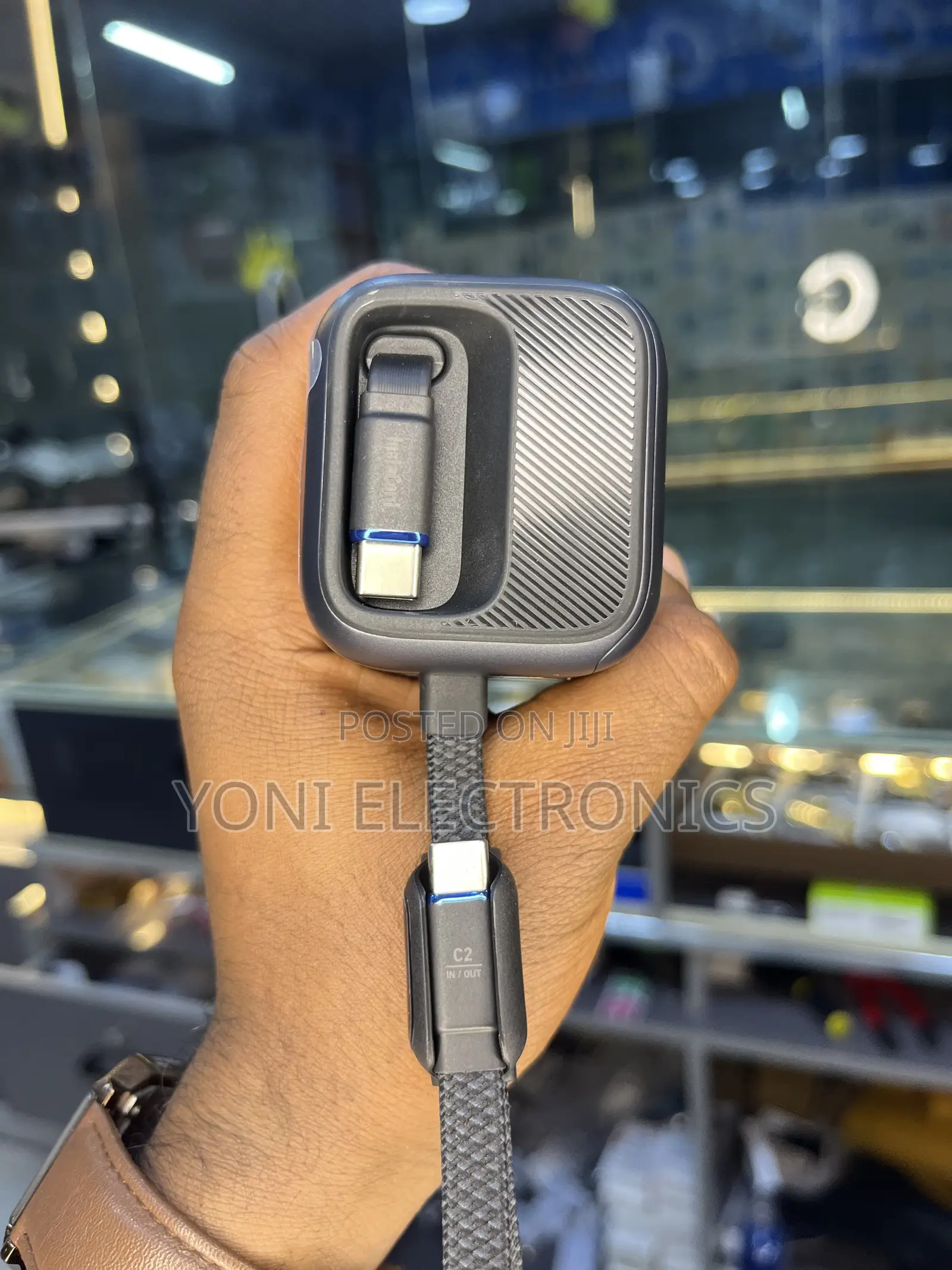 Anker 165W 25,000mAh Power Bank With Retractable Cables