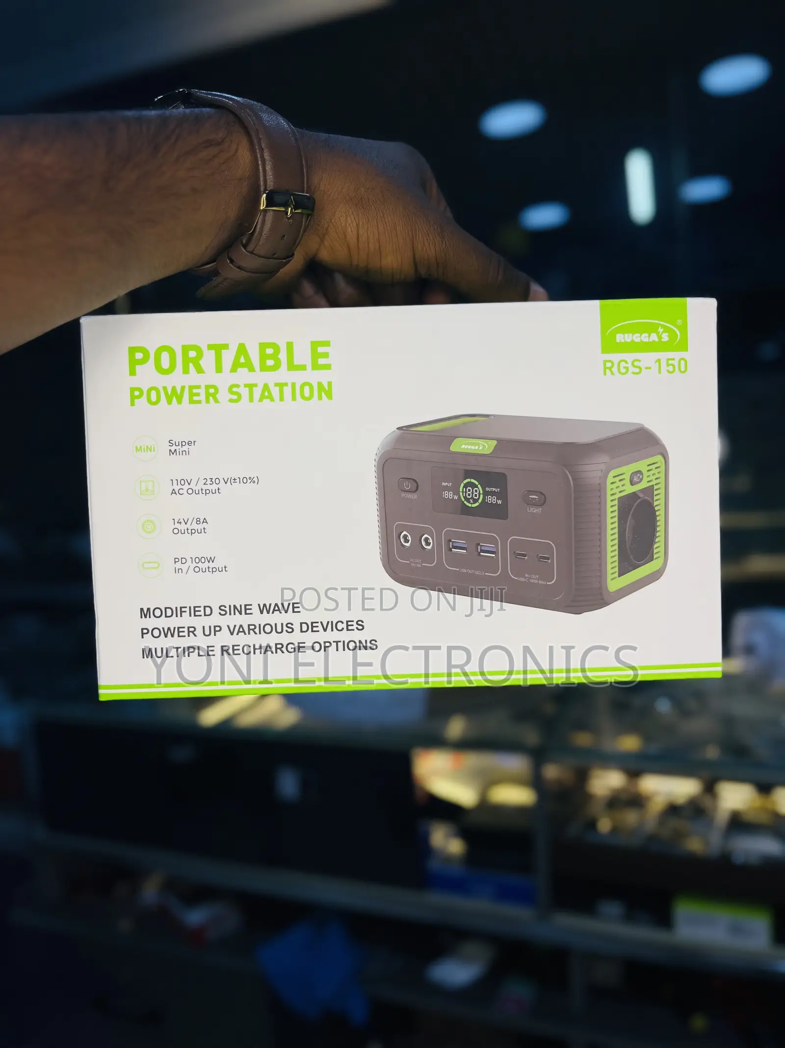 Rugga's RGS-150 Portable Mini Power Station