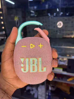 JBL Clip 5 Portable Waterproof Bluetooth Speaker (Pink
