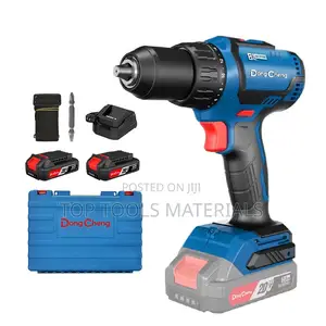 ፡DongCheng 20V MAX Brushless Cordless 1/2" Hammer Drill Kit,
