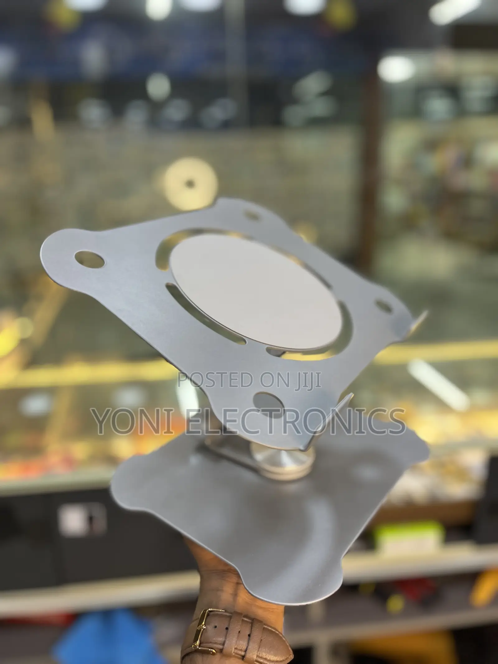 Adjustable Aluminum Laptop Stand With Ventilation Slots
