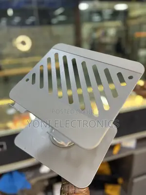 Ergonomic Aluminum Laptop Stand With Cooling Slots