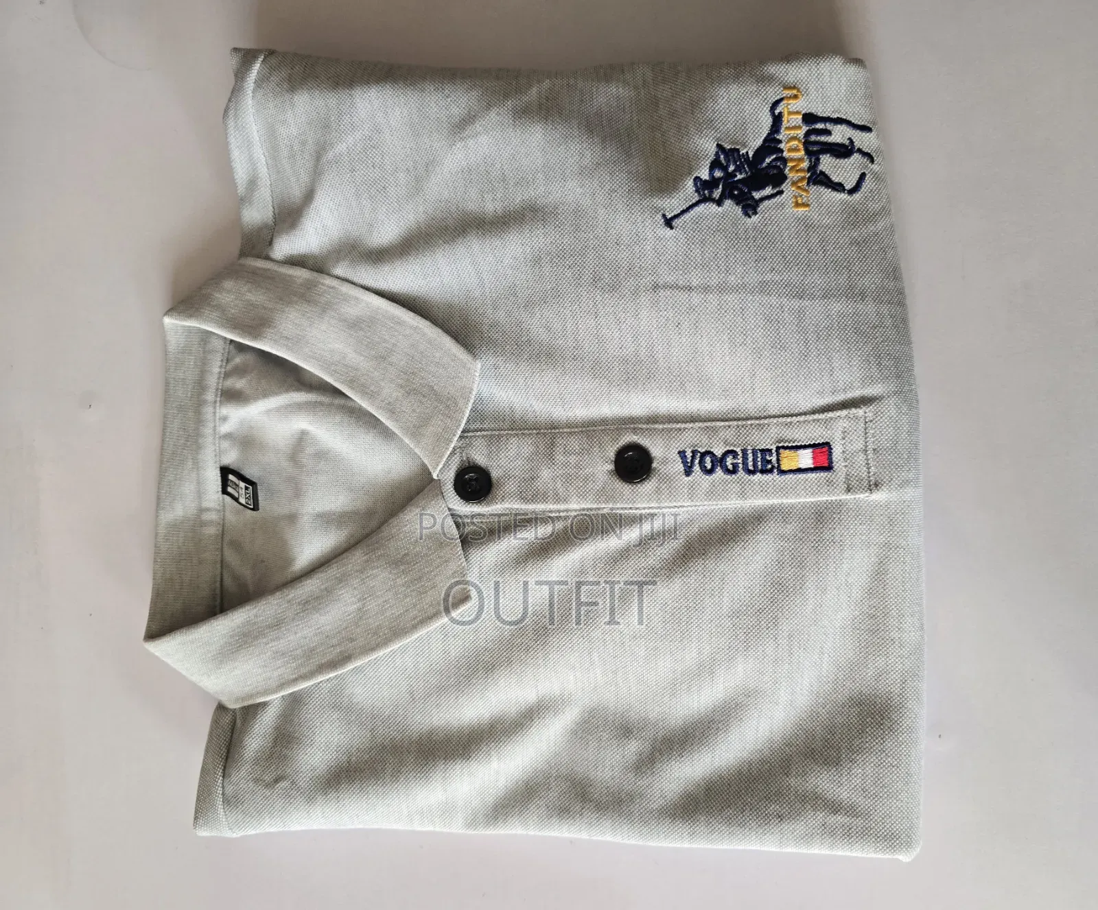 Embroidered Polo Shirt