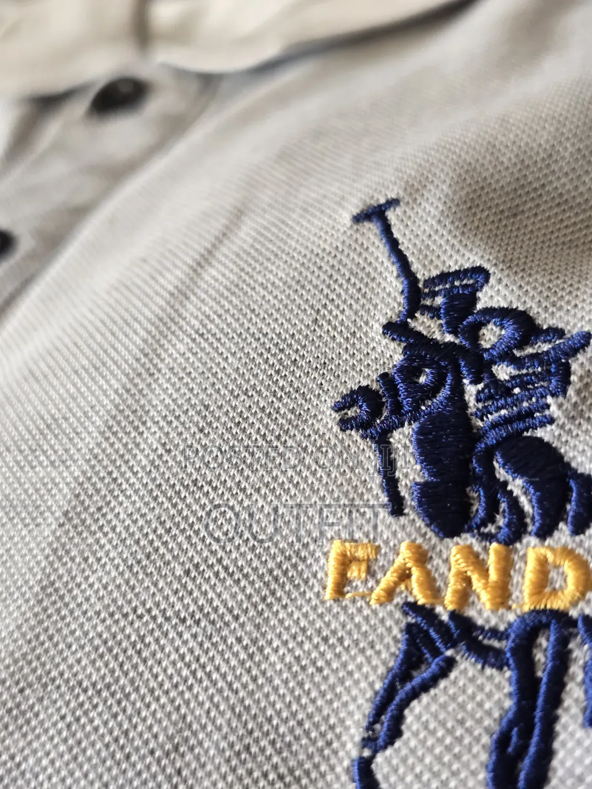 Embroidered Polo Shirt