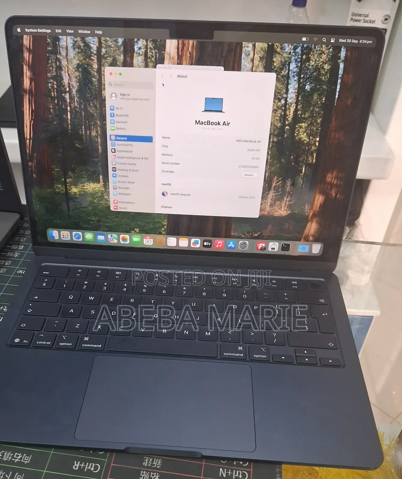 New Laptop Apple MacBook Air 2026 M5 16GB Apple M5 SSD 512GB