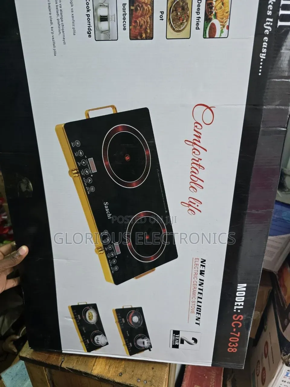Saachii Touch Stove