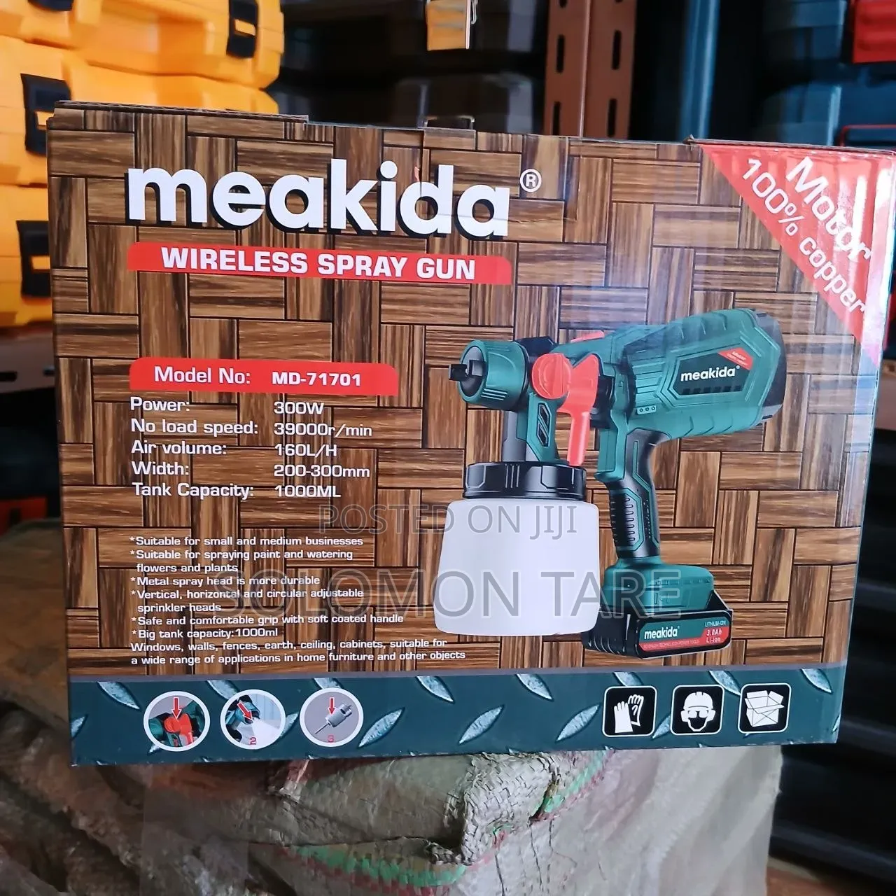 Meakida Rechargeable Spray