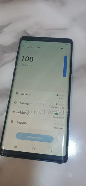 Samsung Galaxy Note 9 512 GB Black