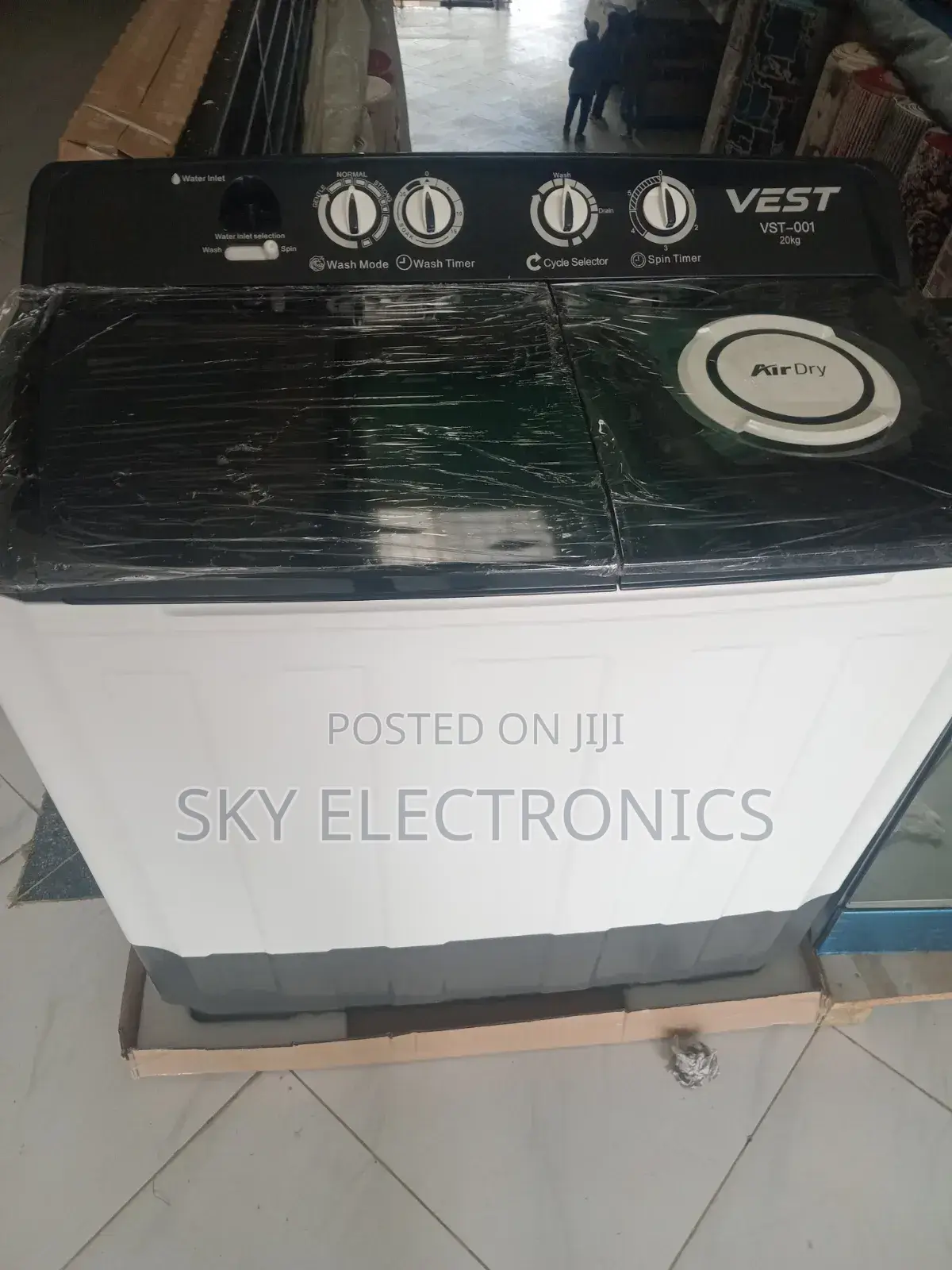 Vest 20kg Washing Machine Manual System
