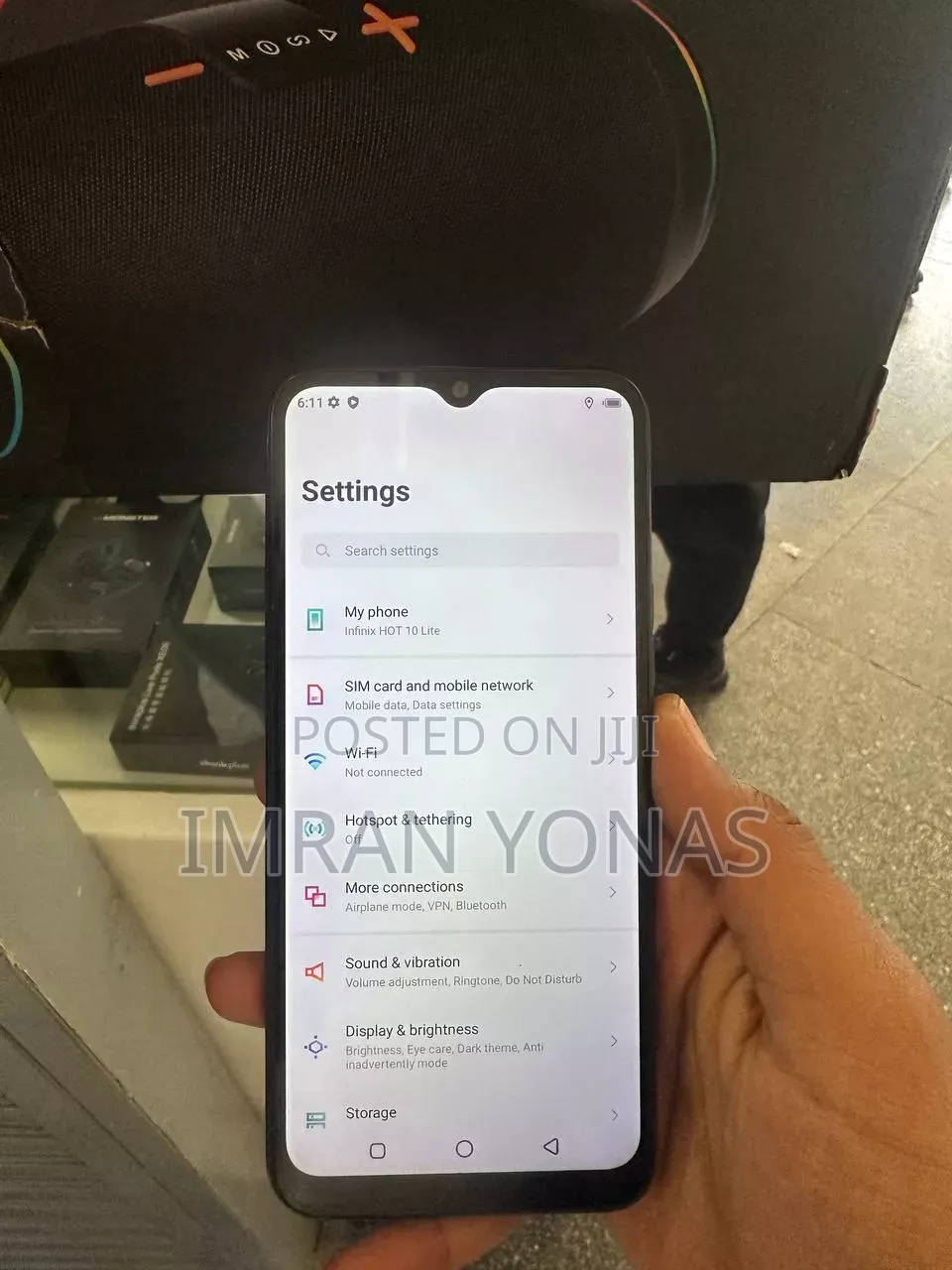 Infinix Hot 10 Lite 32 GB Black