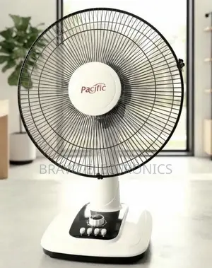 PACIFIC 16" TABLE FAN Powerful Airflow –Fresh Cooling Quiet Operation