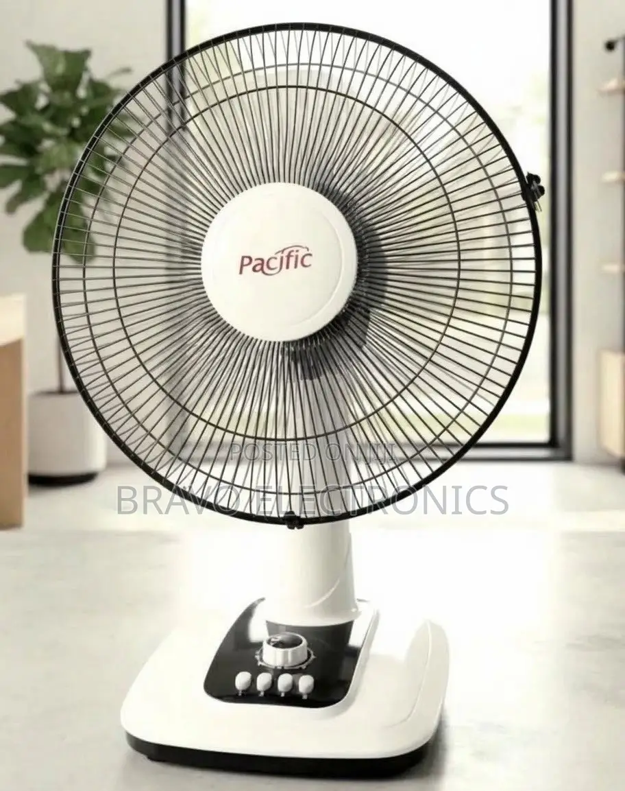 PACIFIC 16" TABLE FAN Powerful Airflow –Fresh Cooling Quiet Operation