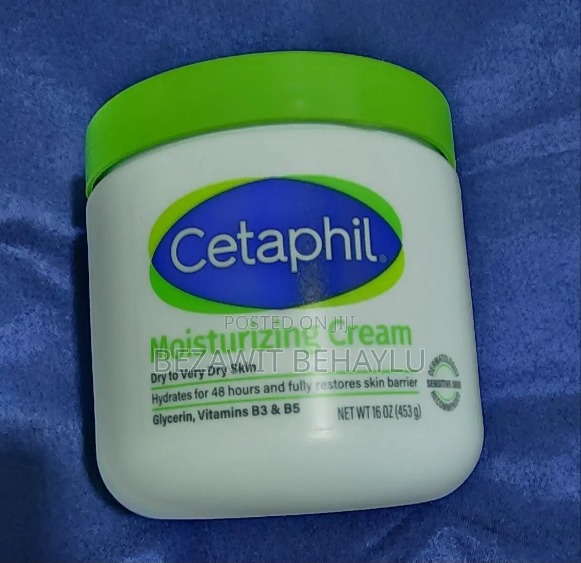 Cetaphil Cleanser and Moisturizing Cream From USA