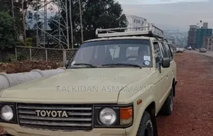 Toyota Land Cruiser 1987 White