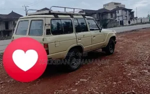 Toyota Land Cruiser 1987 White