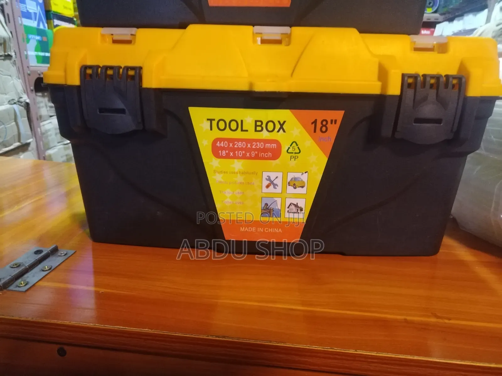 Tool Box 3 In1 (Plastic Tool Box)