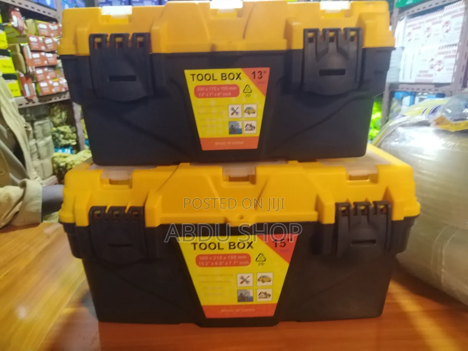 Tool Box 3 In1 (Plastic Tool Box)