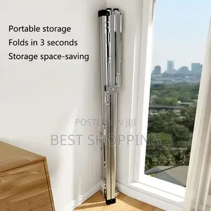 X-Shaped Foldable Cloth Drying Rack የልብስ ማድረቂያ