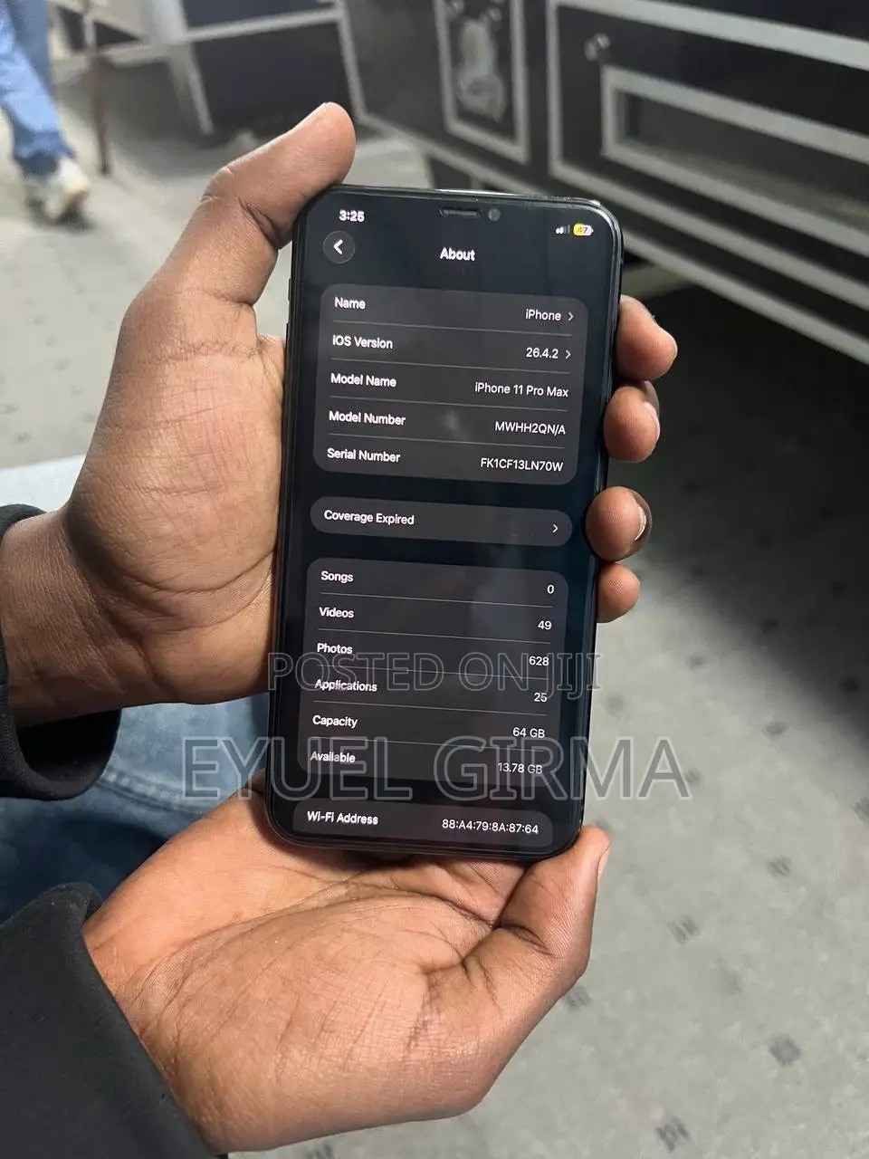 Apple iPhone 11 Pro Max 64 GB Black