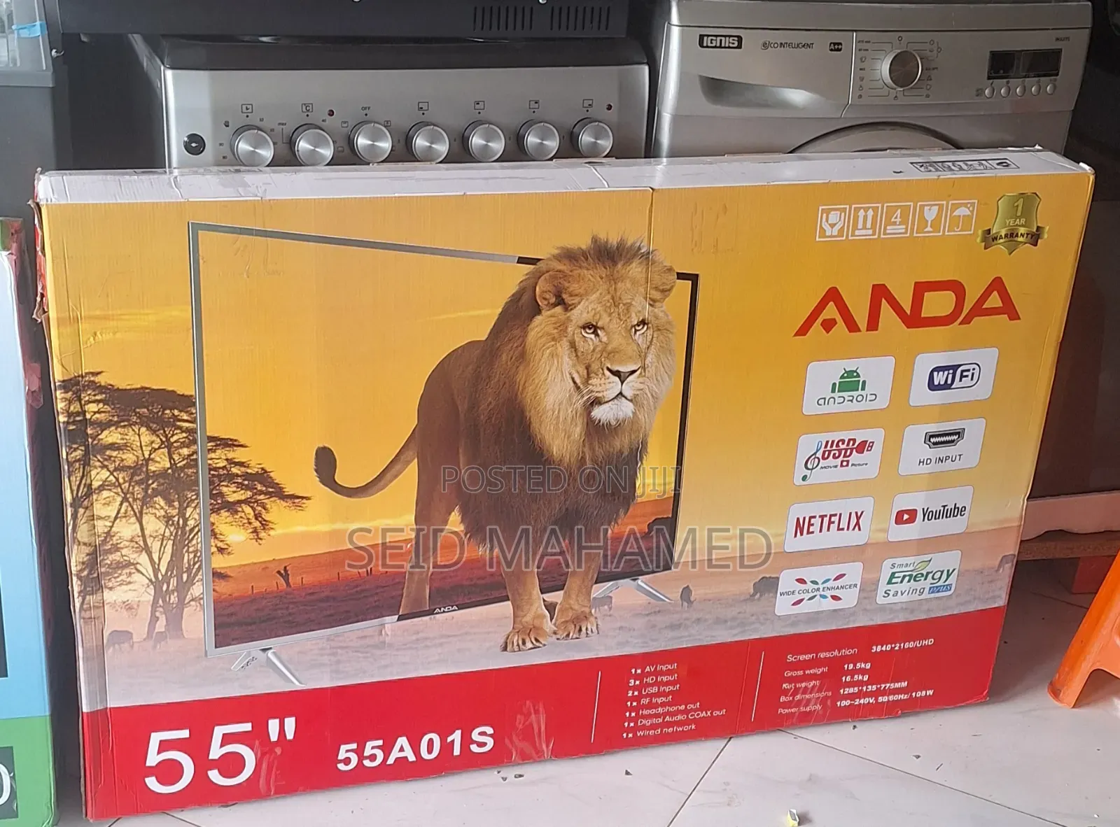 4k Smart Anederd TV