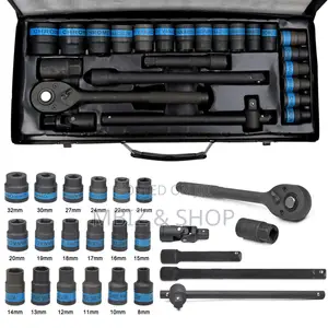 1/2-Inch Drive Wrench Sets (24pcs)