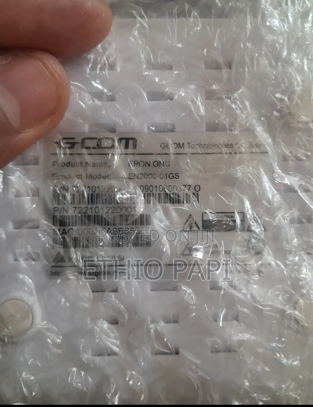 GCOM EN2000-01GS Optical Network Unit (ONU)