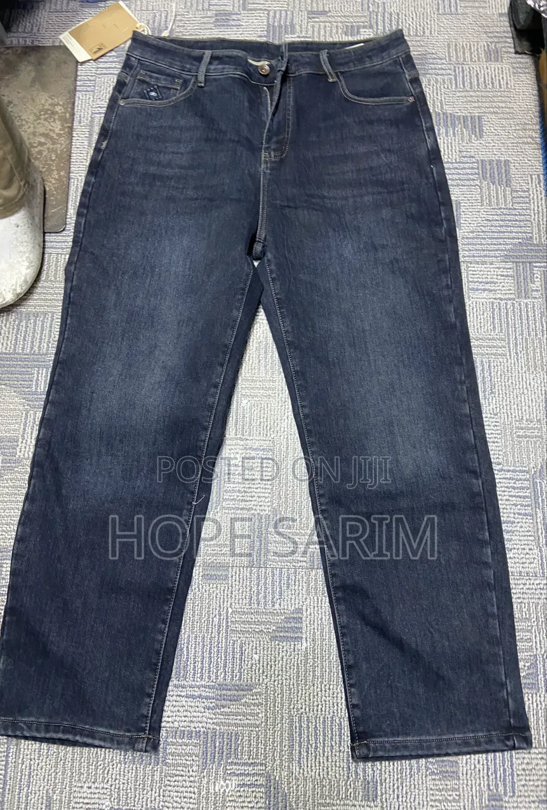 Premium Dark Blue Denim Jeans