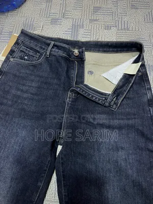 Premium Dark Blue Denim Jeans