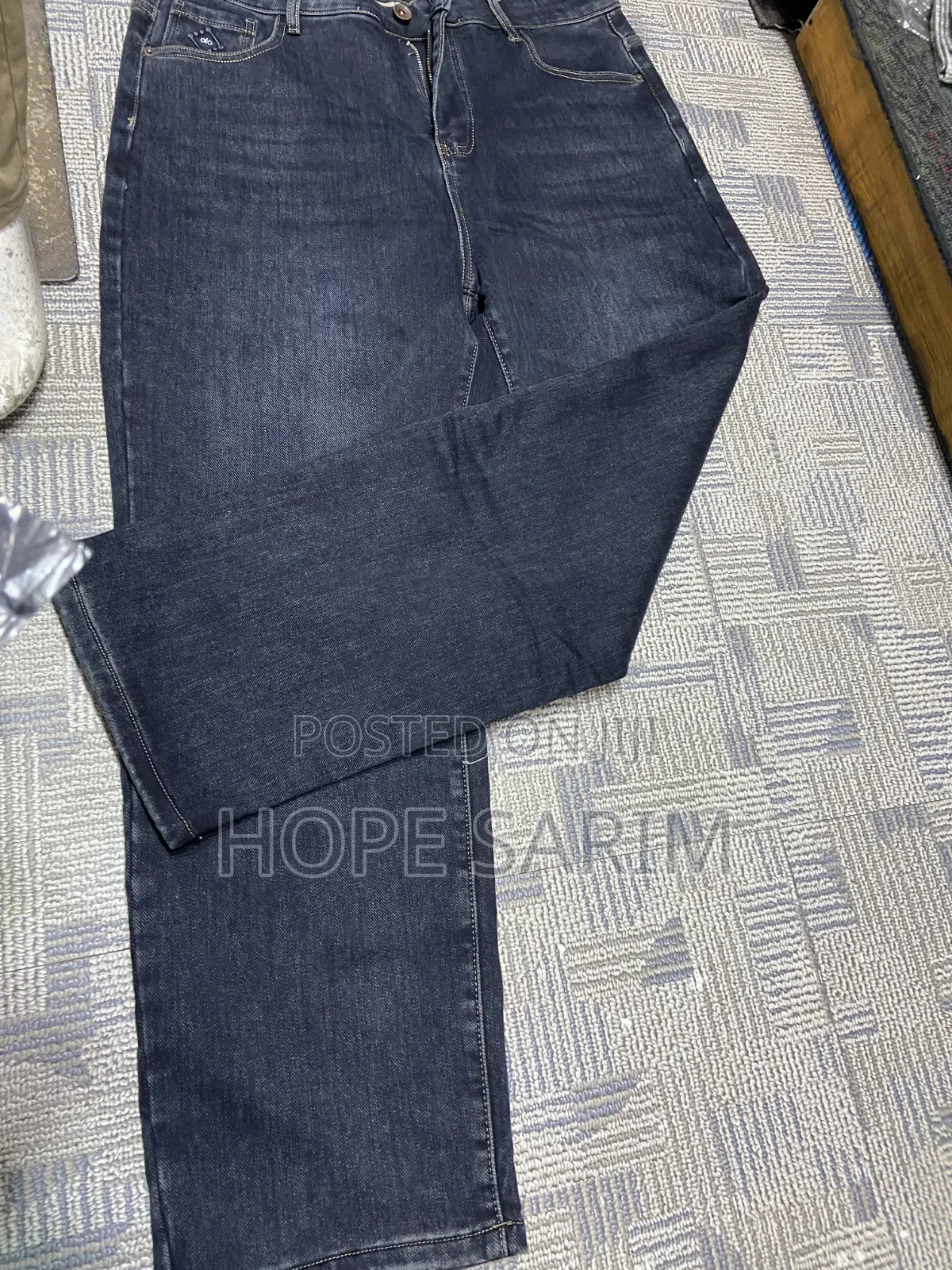 Premium Dark Blue Denim Jeans