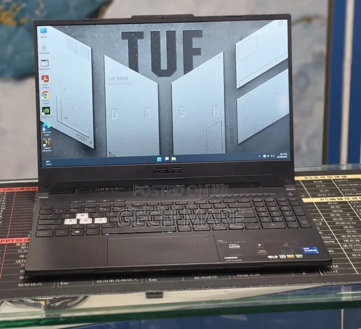New Laptop Asus TUF Gaming A15 16GB Intel Core i7 SSD 512GB