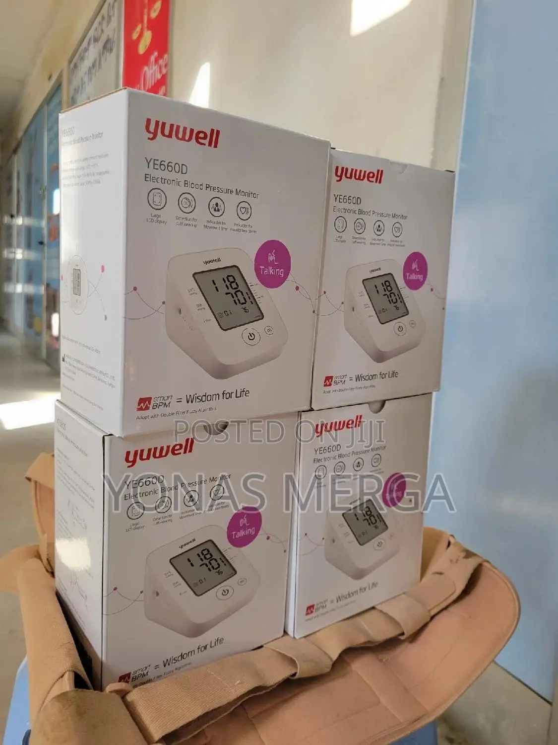 Blood Pressure Monitoring at Home. Designed Wiz Advanced Oscillometric