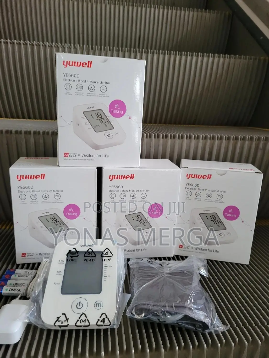 Blood Pressure Monitor敏弘bp Appa=Rechargeable Lithium Battery Support