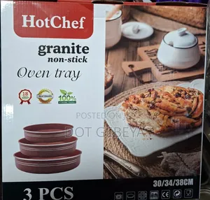 HotChef 3-Piece Granite Non-Stick Pan Set