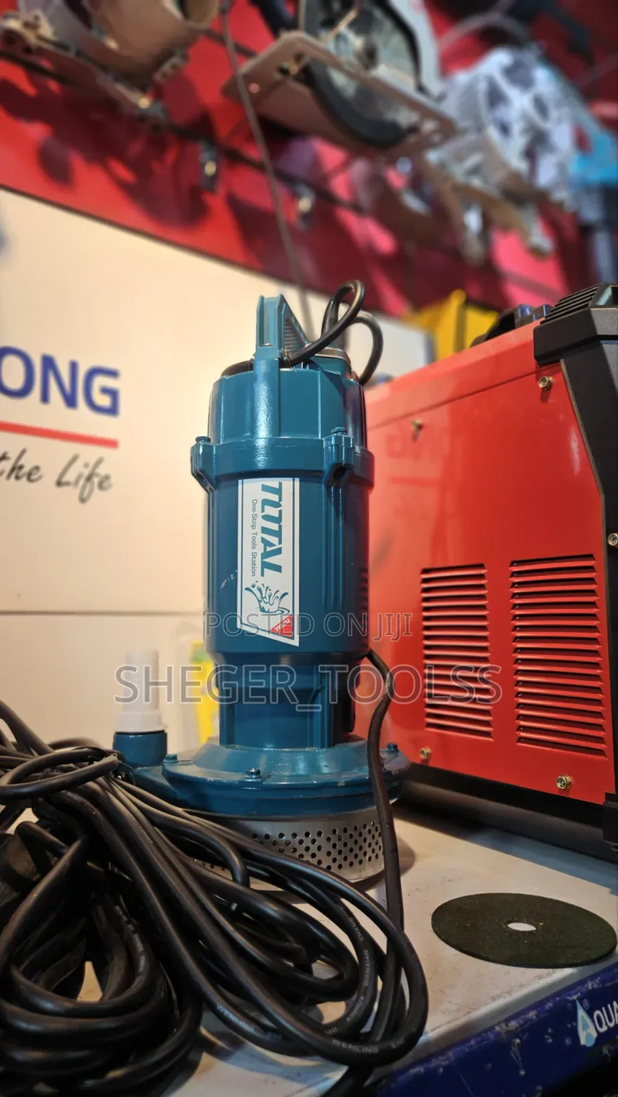 Total Submersible Pump በውሃ ውስጥ የሚሰራ ፓምፕ