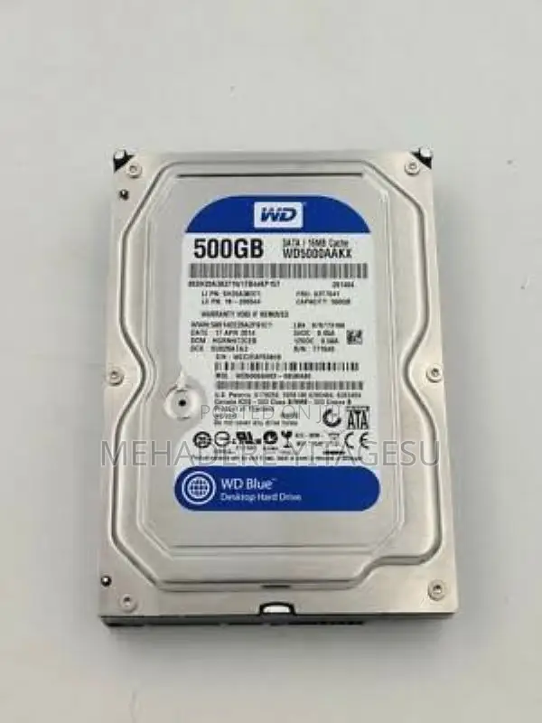 WD 500GB SATA Desktop Hard Disk
