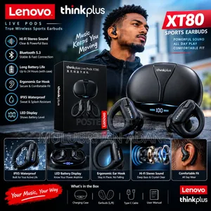LENOVO XT80 Thinkplus TWS Earbuds Premium Sound