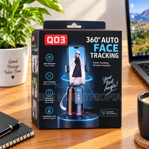 Auto Face Tracking Phone Holder and Stabilizer Q03 360°