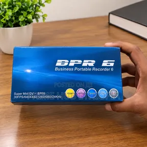 BPR 6 Portable Recorder Capture Up to 1280x960 Pixels