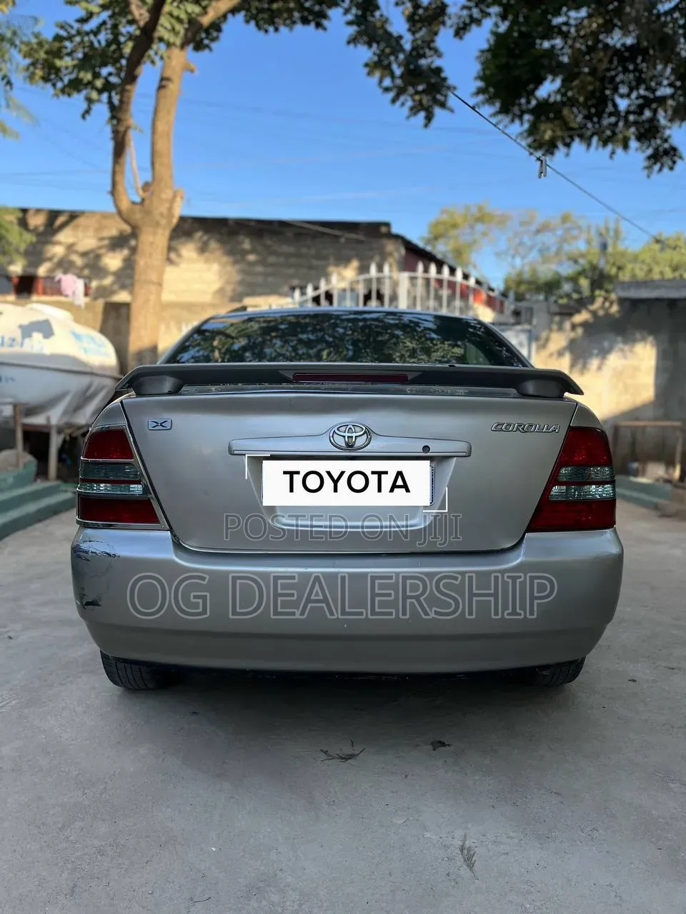 Toyota Corolla Sedan Automatic 2003 Silver