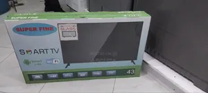 Super Fine 43” Smart TV – ሙሉ መረጃ ብራንድ: Super Fine ስክሪን: 43ኢች